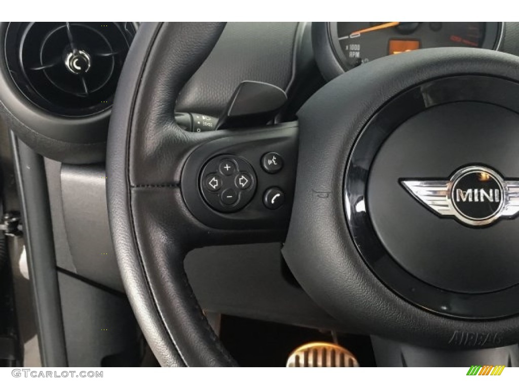 2015 Countryman Cooper S - Midnight Gray Metallic / Carbon Black photo #13