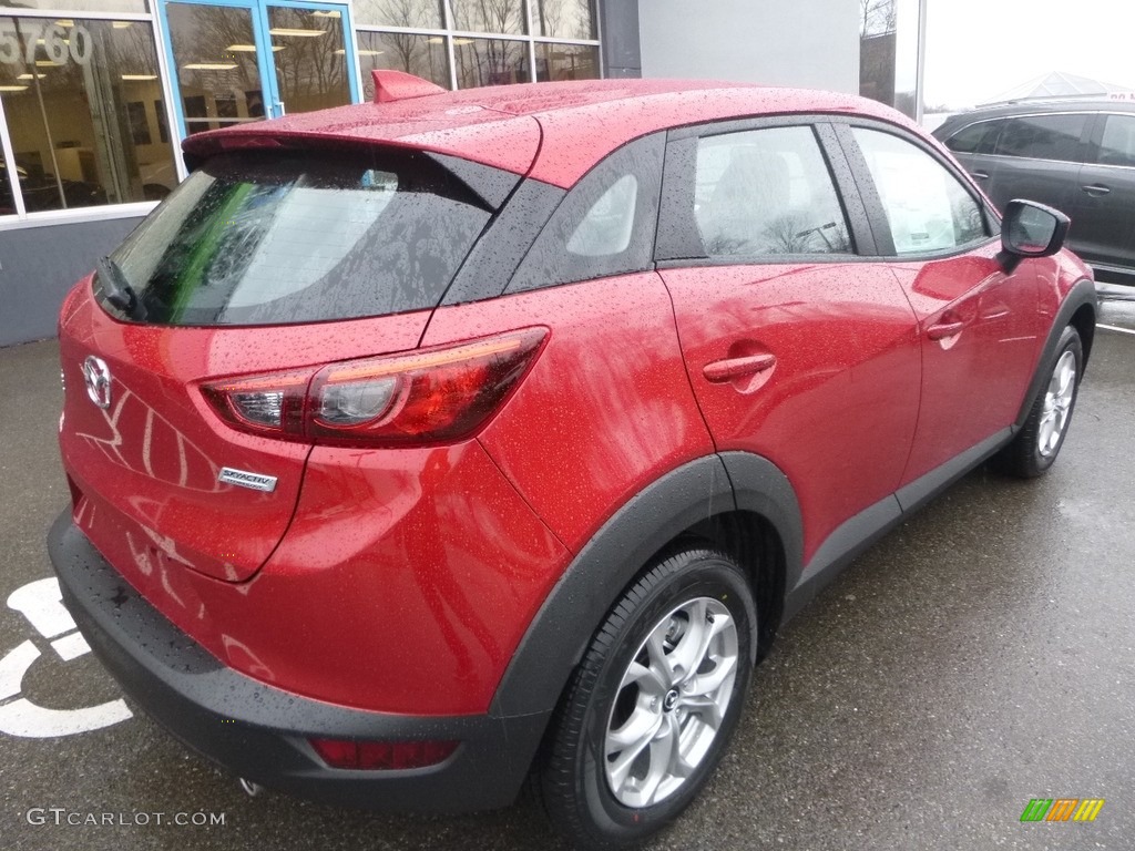 2018 CX-3 Sport AWD - Soul Red Metallic / Black photo #2