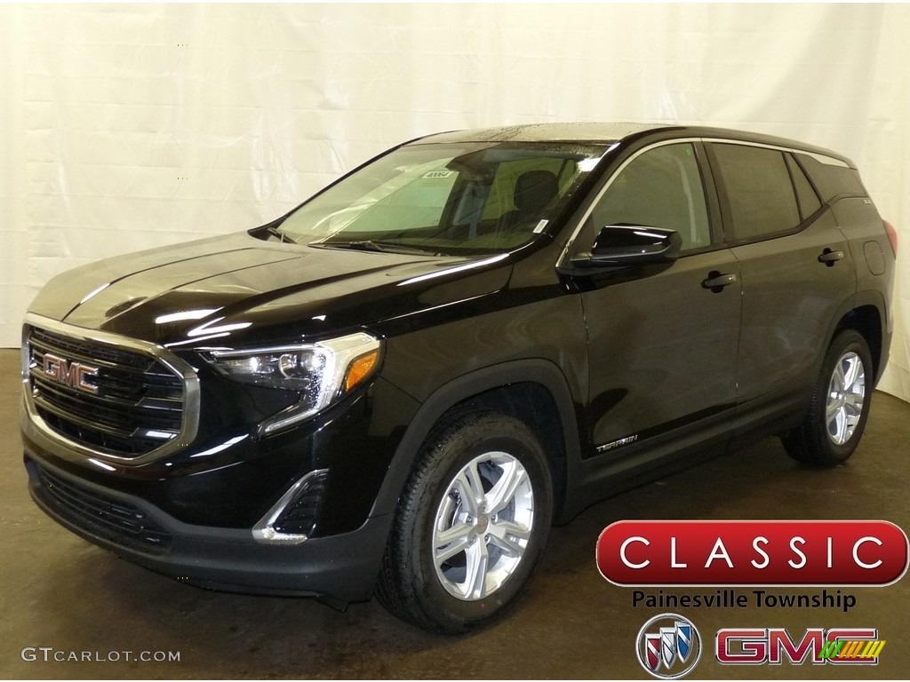 2018 Terrain SLE AWD - Ebony Twilight Metallic / ­Jet Black photo #1