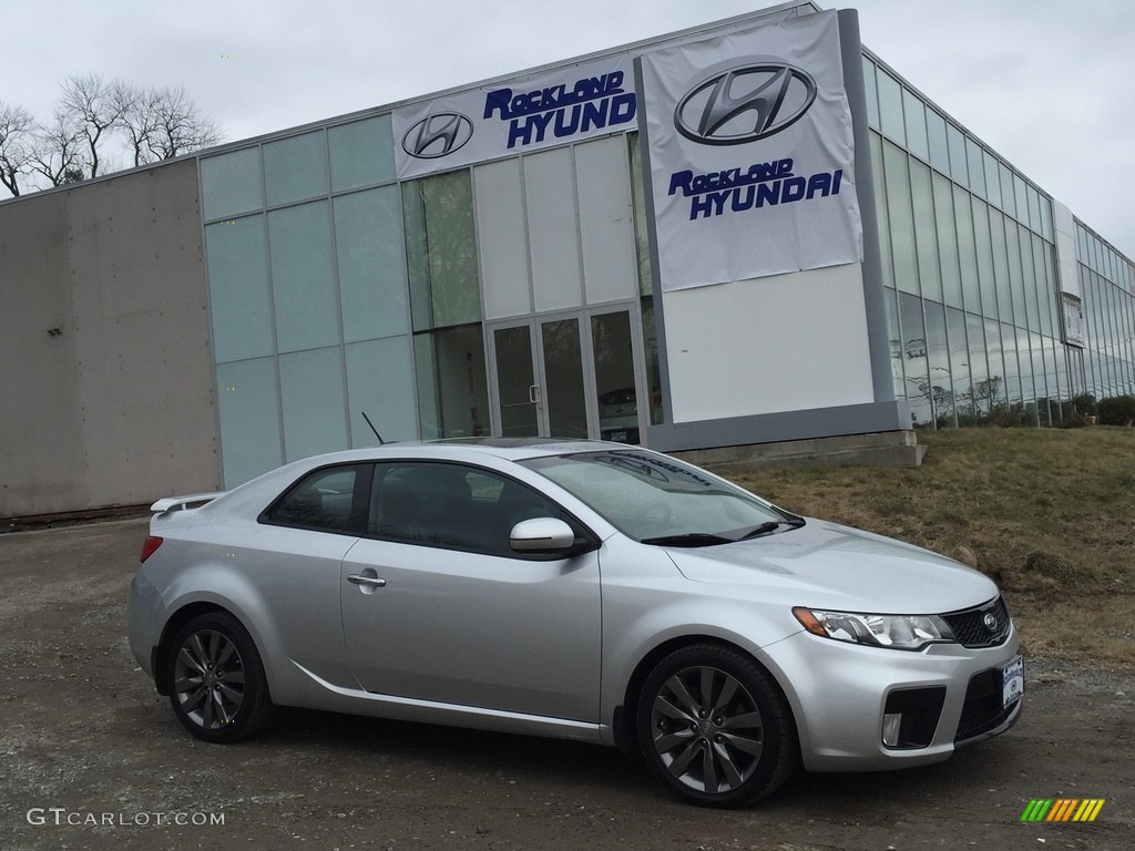 2012 Forte Koup SX - Bright Silver / Black photo #1