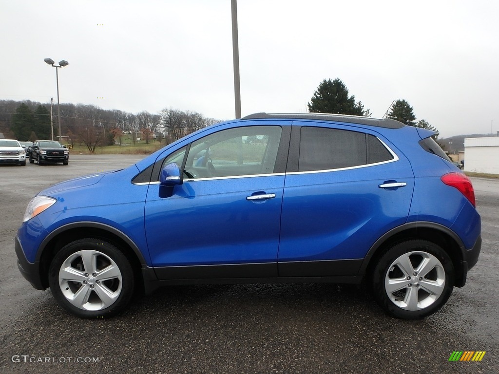 2015 Encore Convenience AWD - Brilliant Blue Metallic / Ebony photo #13