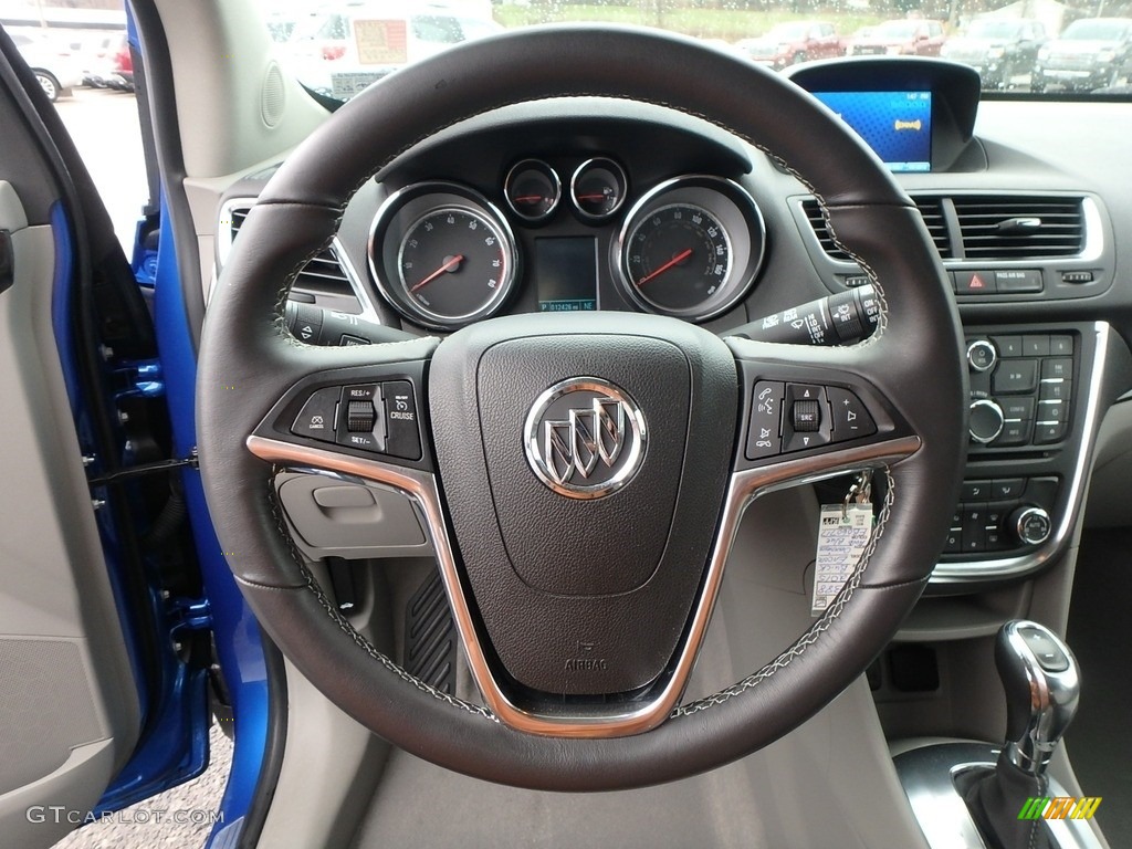 2015 Encore Convenience AWD - Brilliant Blue Metallic / Ebony photo #24