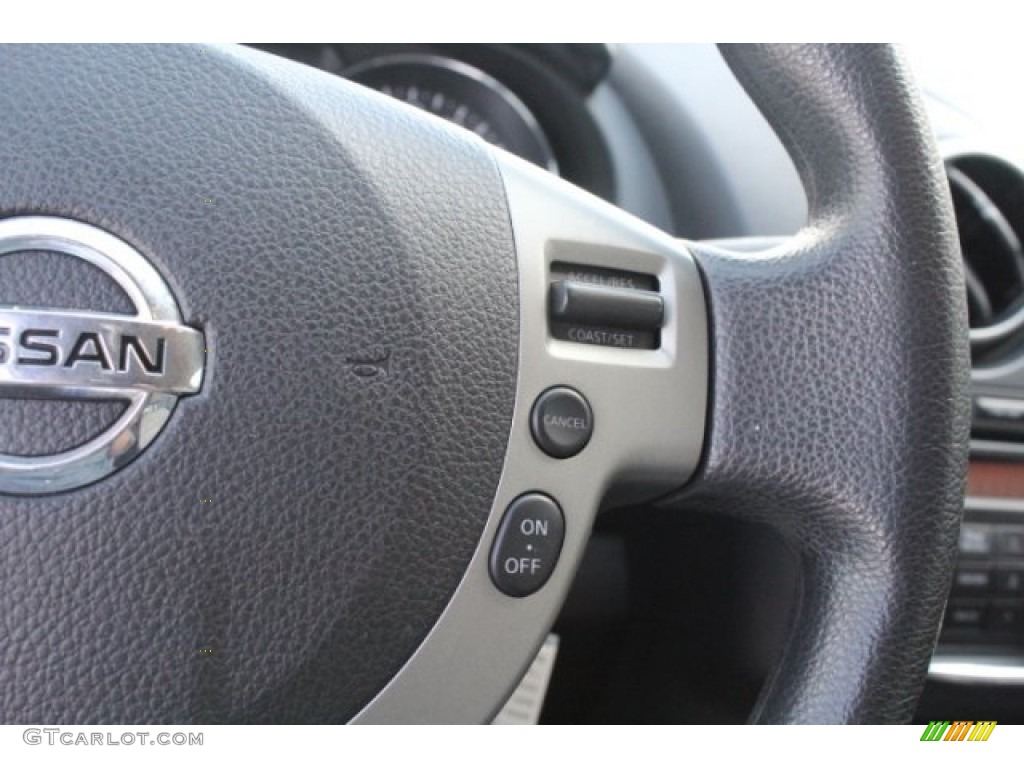 2011 Rogue S - Platinum Graphite / Black photo #18