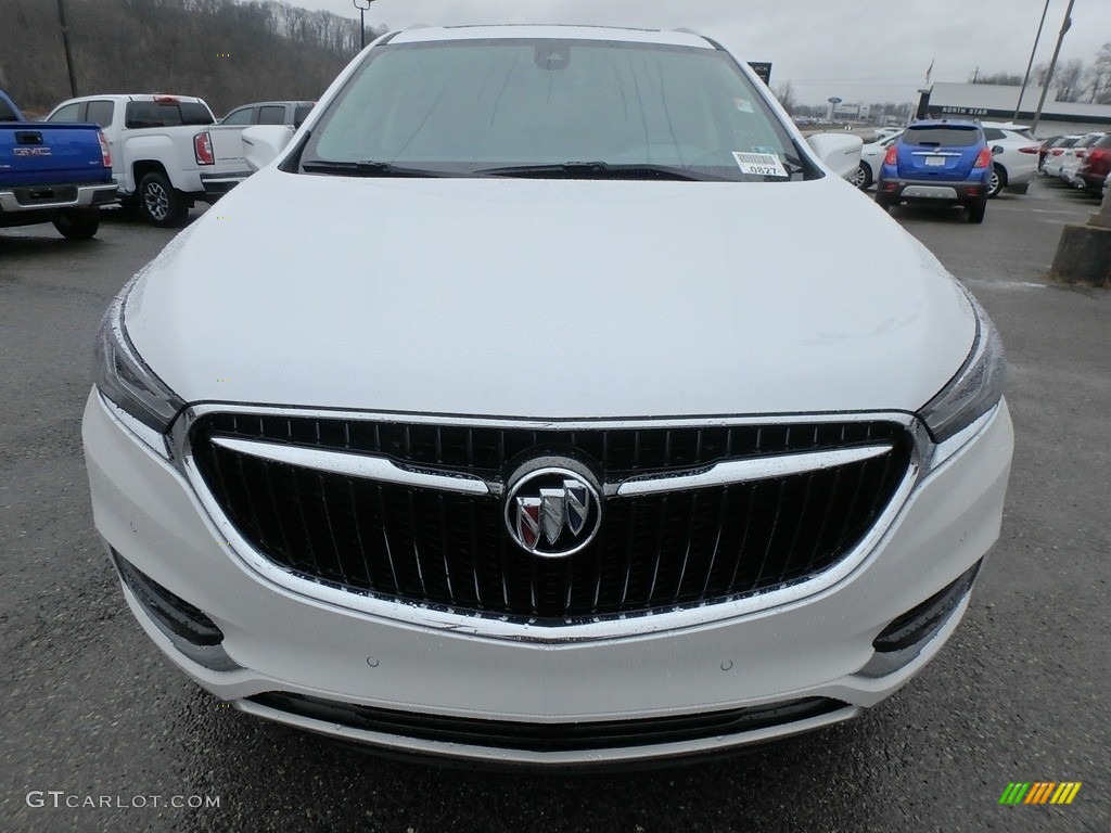 2018 Enclave Premium AWD - White Frost Tricoat / Dark Galvanized photo #2