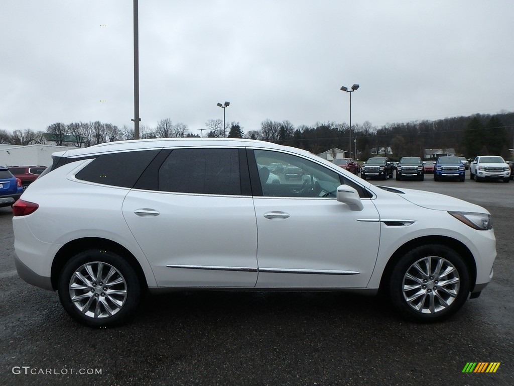 2018 Enclave Premium AWD - White Frost Tricoat / Dark Galvanized photo #4