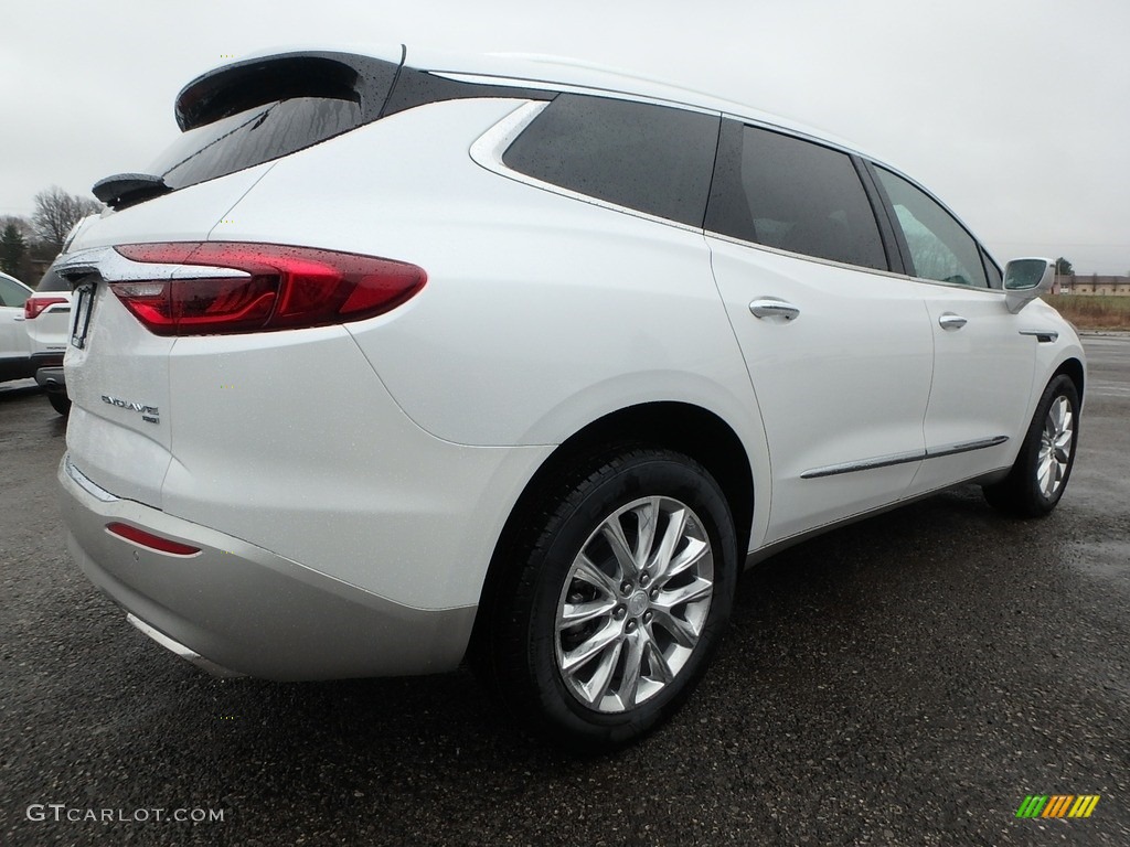 2018 Enclave Premium AWD - White Frost Tricoat / Dark Galvanized photo #5