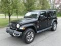 Black 2018 Jeep Wrangler Unlimited Sahara 4x4 Exterior