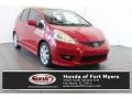 Milano Red 2009 Honda Fit Sport