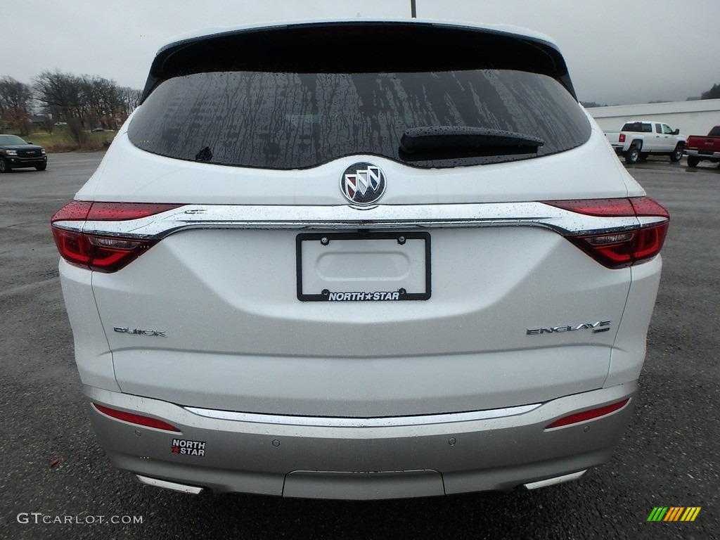 2018 Enclave Premium AWD - White Frost Tricoat / Dark Galvanized photo #6