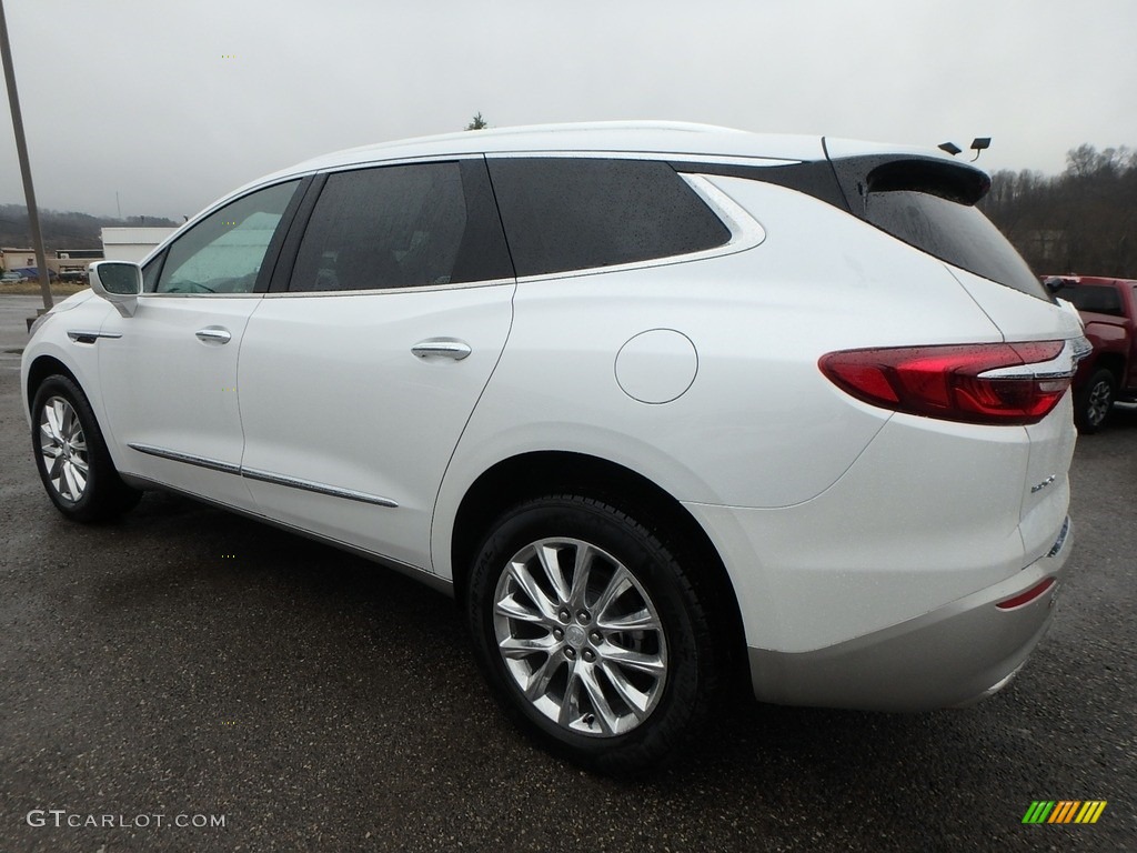 2018 Enclave Premium AWD - White Frost Tricoat / Dark Galvanized photo #7