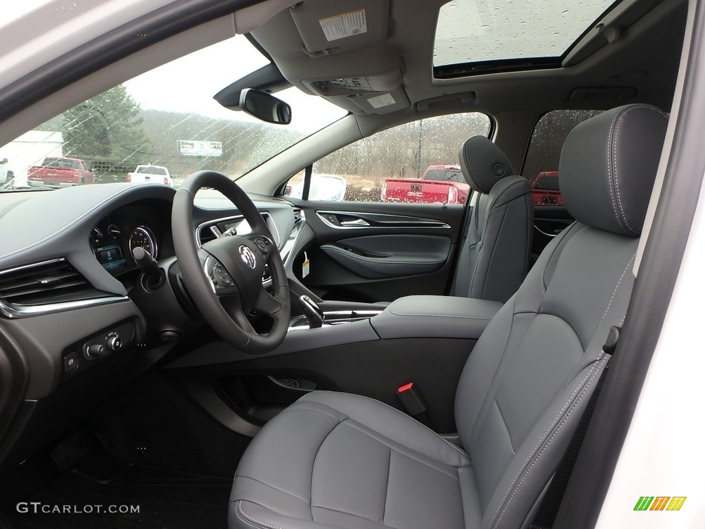 2018 Enclave Premium AWD - White Frost Tricoat / Dark Galvanized photo #10