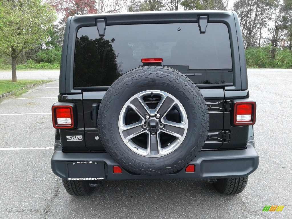 2018 Wrangler Unlimited Sahara 4x4 - Black / Black photo #7