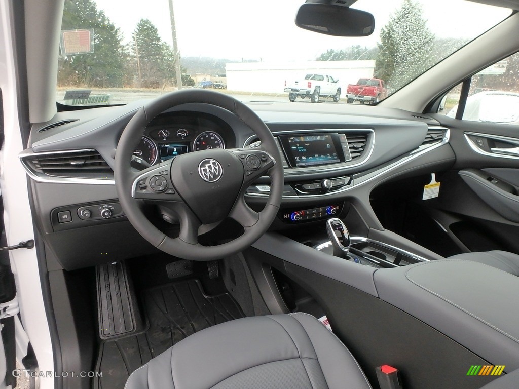 2018 Enclave Premium AWD - White Frost Tricoat / Dark Galvanized photo #13