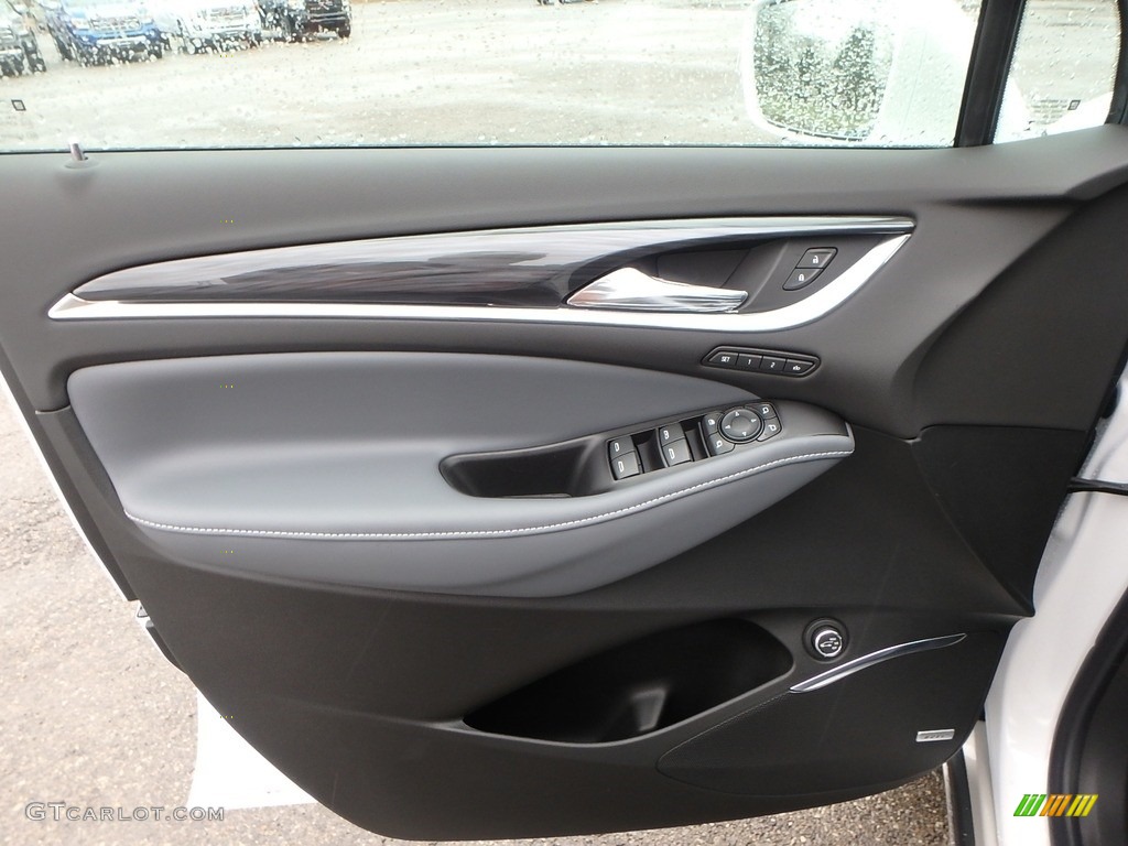 2018 Enclave Premium AWD - White Frost Tricoat / Dark Galvanized photo #14