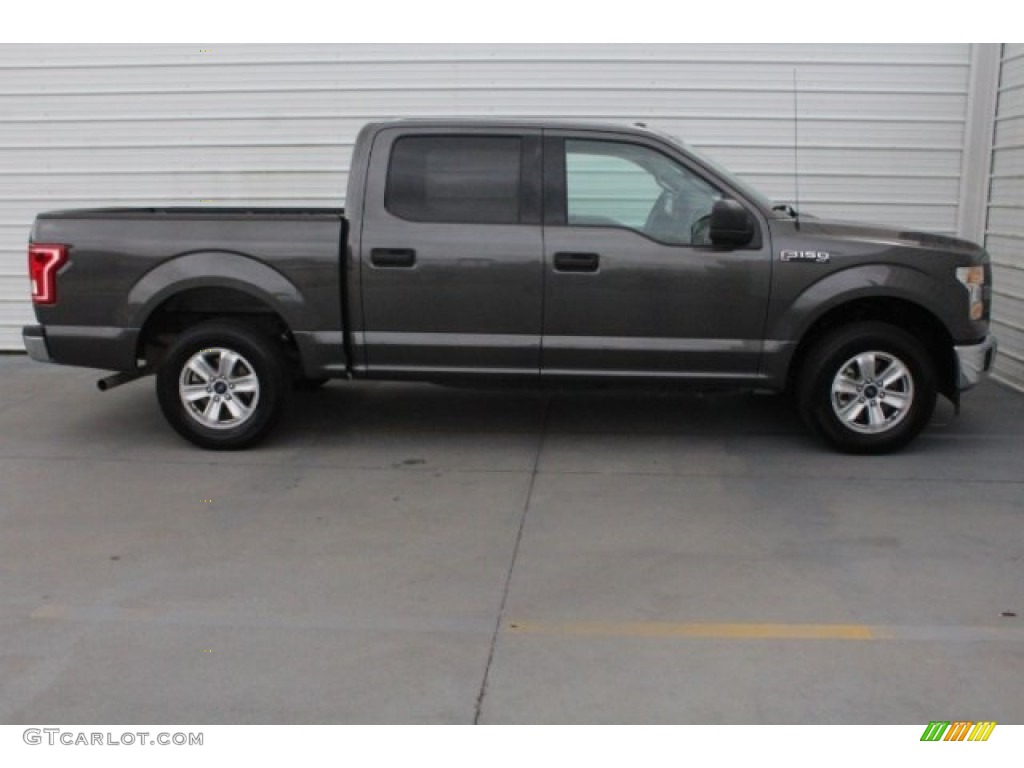 2017 F150 XLT SuperCrew - Magnetic / Earth Gray photo #12