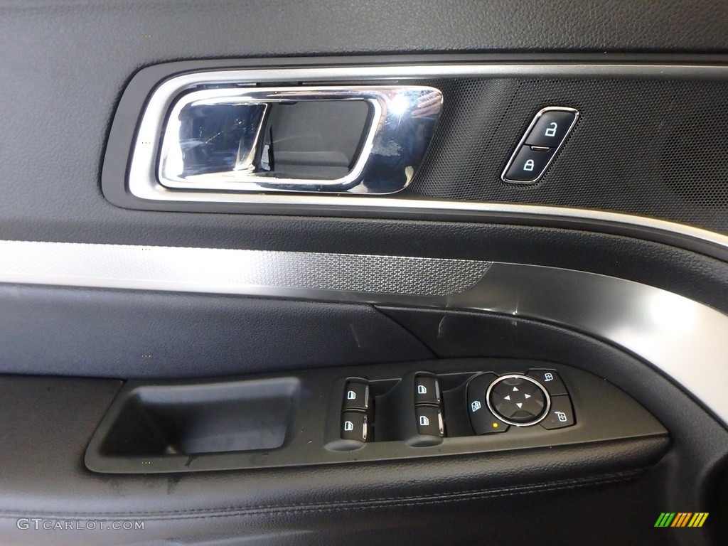 2018 Explorer XLT 4WD - Ingot Silver / Ebony Black photo #10