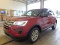 2018 Ruby Red Ford Explorer XLT 4WD  photo #4