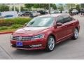 Fortana Red Metallic - Passat TDI SEL Premium Sedan Photo No. 3