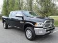 Brilliant Black Crystal Pearl - 3500 Laramie Mega Cab 4x4 Photo No. 4