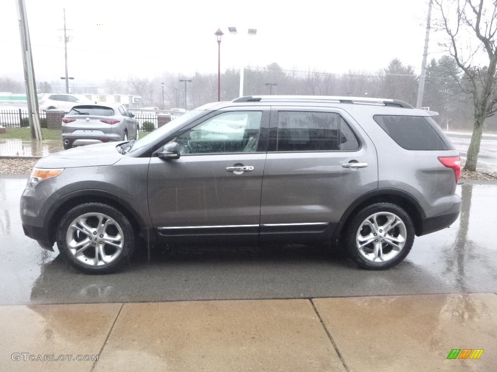 2012 Explorer Limited 4WD - Sterling Gray Metallic / Medium Light Stone photo #6