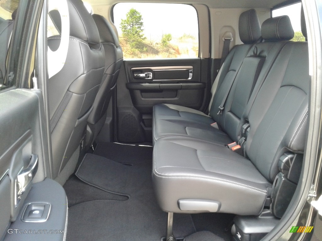 2018 Ram 3500 Laramie Mega Cab 4x4 Rear Seat Photo #126403971