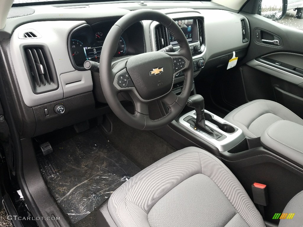 Jet Black/Dark Ash Interior 2018 Chevrolet Colorado LT Crew Cab Photo #126405993