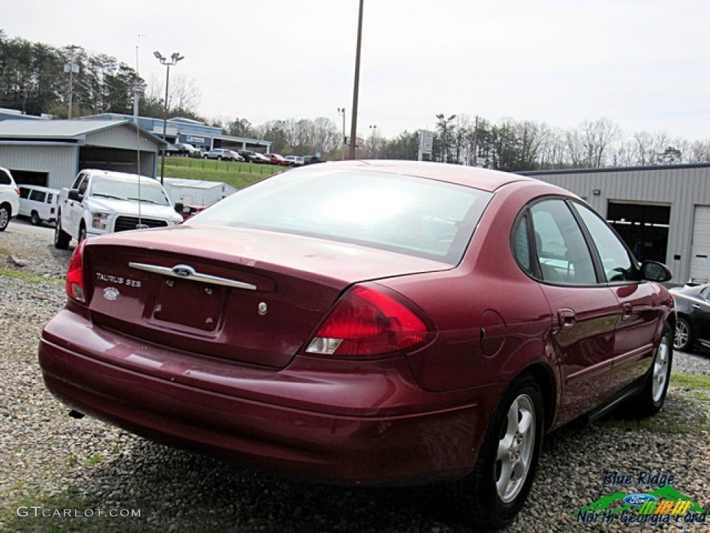2003 Taurus SES - Matador Red Metallic / Medium Graphite photo #3