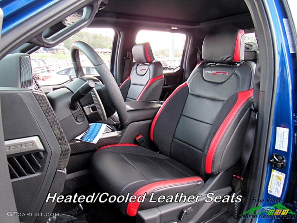 2018 F150 Shelby BAJA Raptor SuperCrew 4x4 - Lightning Blue / Shelby BAJA Black/Red photo #9