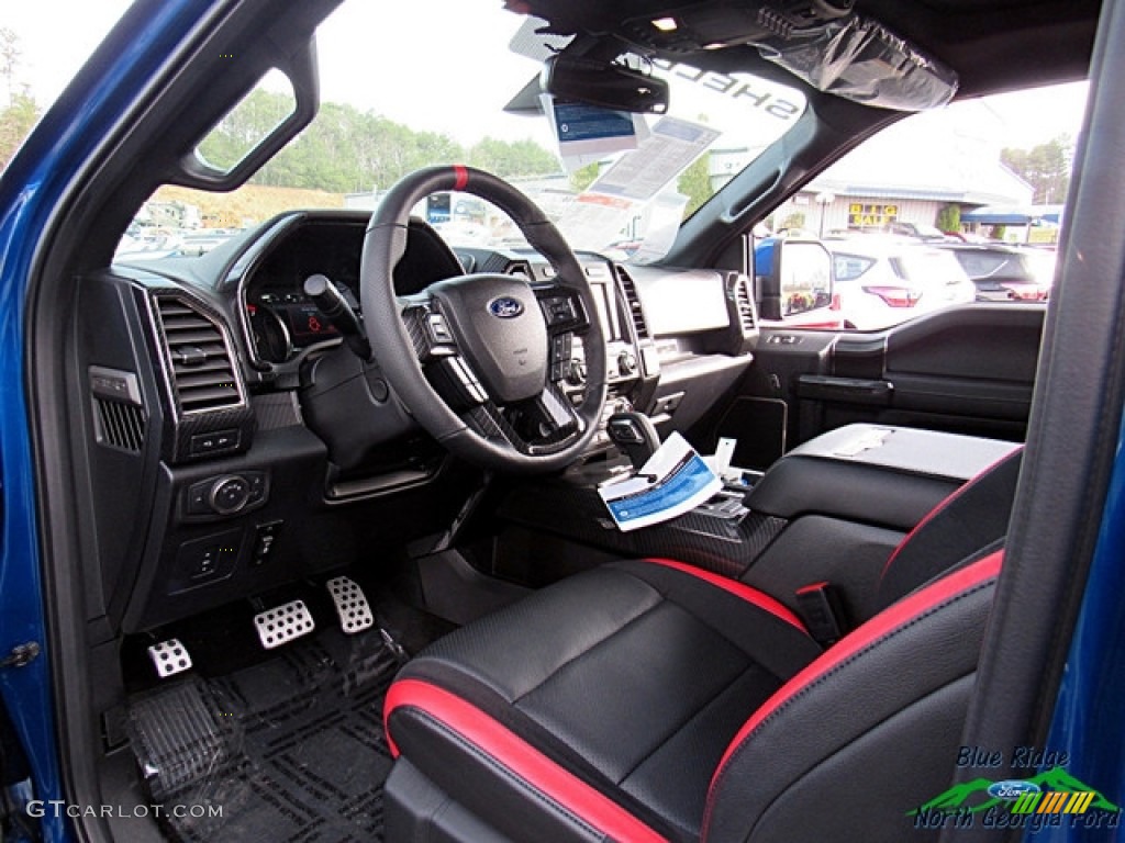 2018 F150 Shelby BAJA Raptor SuperCrew 4x4 - Lightning Blue / Shelby BAJA Black/Red photo #31