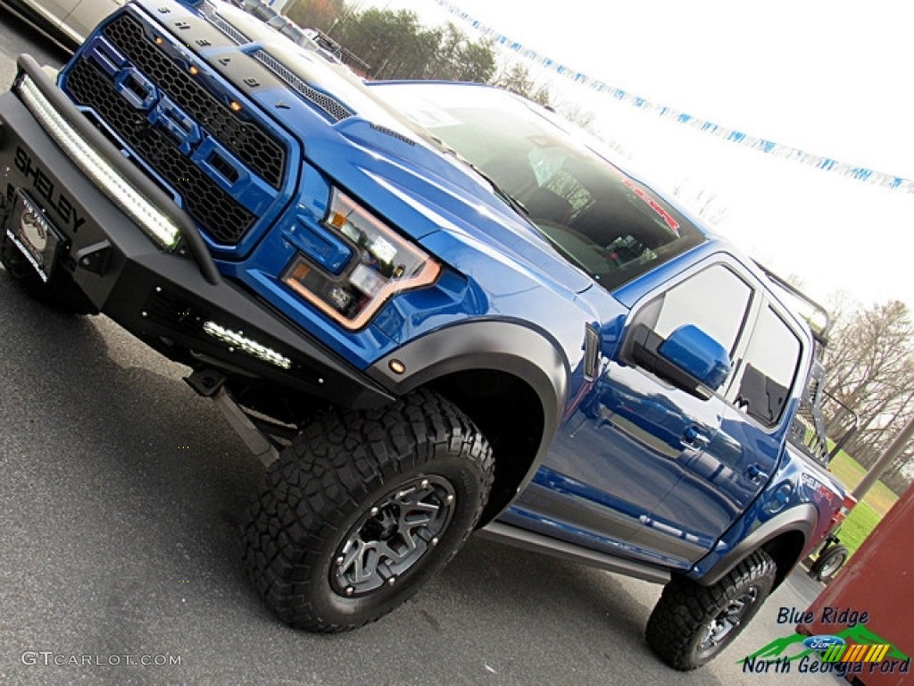 2018 F150 Shelby BAJA Raptor SuperCrew 4x4 - Lightning Blue / Shelby BAJA Black/Red photo #41