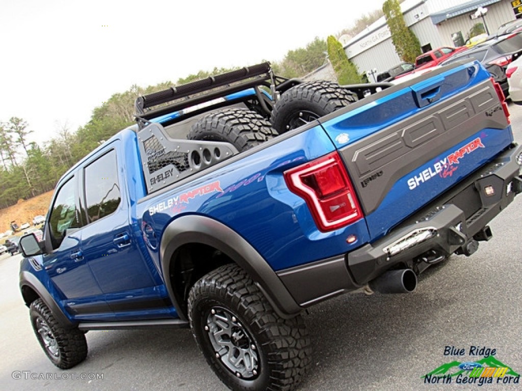 2018 F150 Shelby BAJA Raptor SuperCrew 4x4 - Lightning Blue / Shelby BAJA Black/Red photo #44