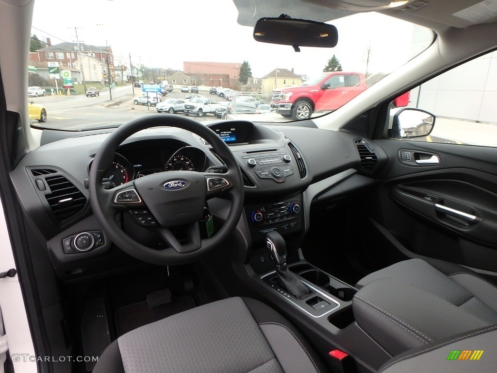 2018 Escape SE 4WD - Oxford White / Charcoal Black photo #12