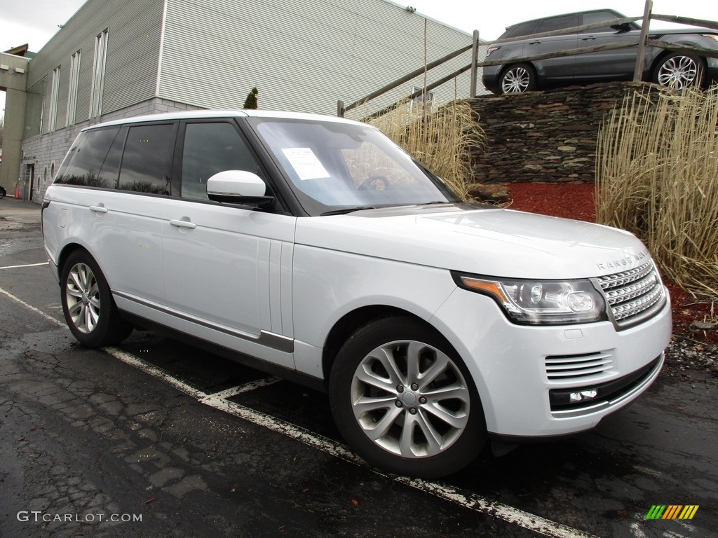 2016 Range Rover HSE - Yulong White Metallic / Ebony/Ebony photo #1