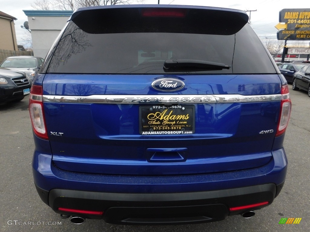 2015 Explorer XLT 4WD - Deep Impact Blue / Charcoal Black photo #6
