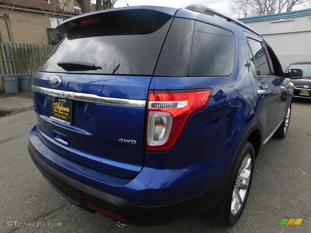 2015 Explorer XLT 4WD - Deep Impact Blue / Charcoal Black photo #7