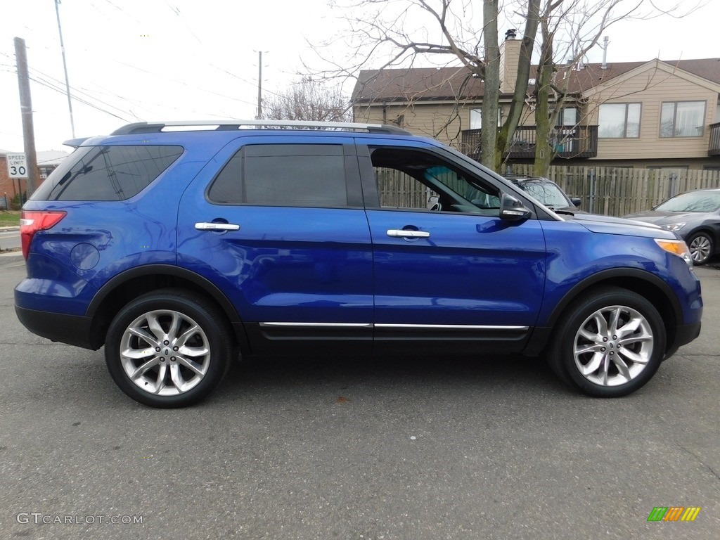 2015 Explorer XLT 4WD - Deep Impact Blue / Charcoal Black photo #9