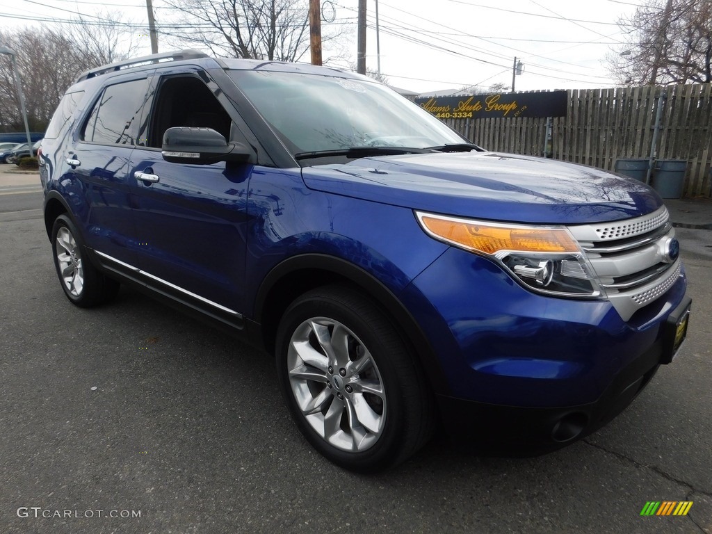2015 Explorer XLT 4WD - Deep Impact Blue / Charcoal Black photo #10