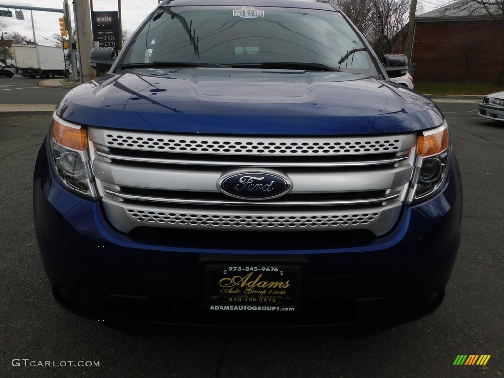 2015 Explorer XLT 4WD - Deep Impact Blue / Charcoal Black photo #12