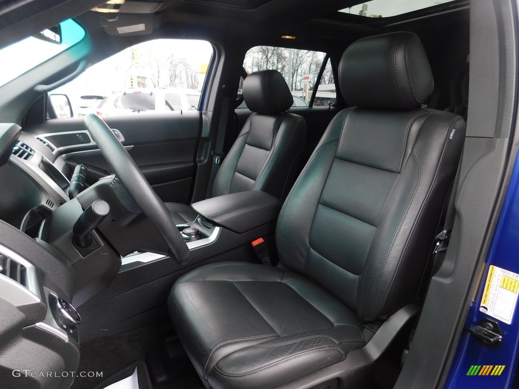 2015 Explorer XLT 4WD - Deep Impact Blue / Charcoal Black photo #17