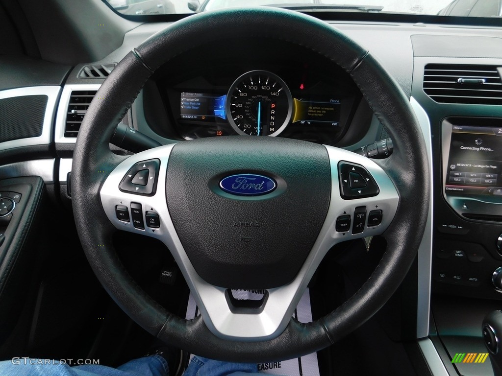 2015 Explorer XLT 4WD - Deep Impact Blue / Charcoal Black photo #39