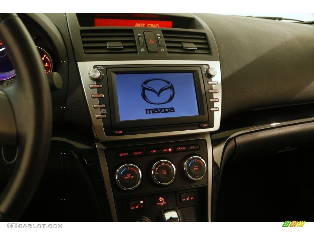 2009 MAZDA6 s Grand Touring - Black Cherry Metallic / Beige photo #10