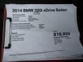 2014 Glacier Silver Metallic BMW 3 Series 320i xDrive Sedan  photo #12