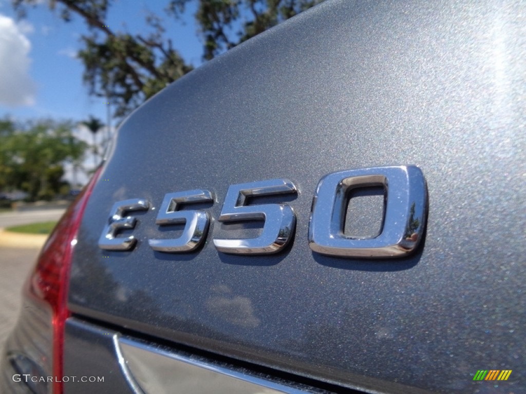 2007 E 550 Sedan - Flint Grey Metallic / Ash photo #20