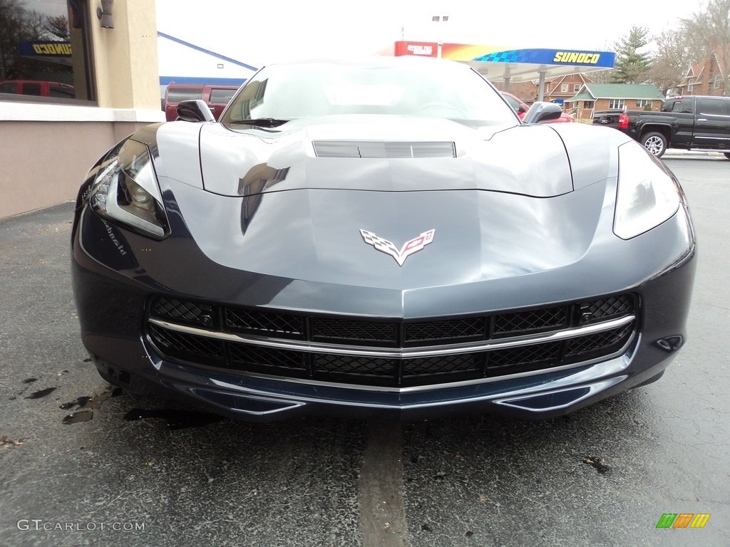 2016 Corvette Z06 Coupe - Night Race Blue Metallic / Jet Black photo #27