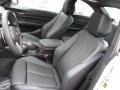 2018 BMW M2 Black Interior Front Seat Photo
