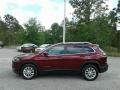 Velvet Red Pearl 2019 Jeep Cherokee Latitude Exterior