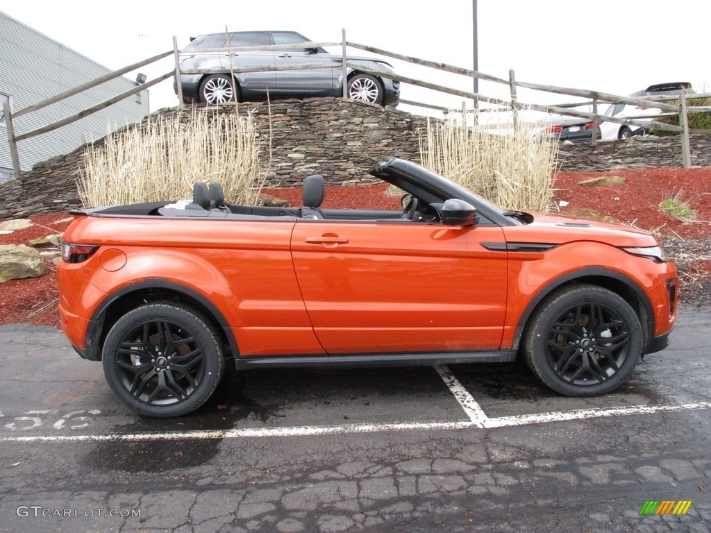 Phoenix Orange 2018 Land Rover Range Rover Evoque Convertible HSE Dynamic Exterior Photo #126415174