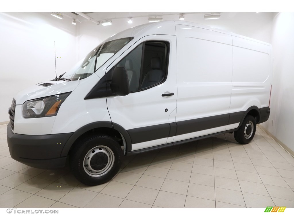 2018 Transit Van 250 MR Long - Oxford White / Pewter photo #3