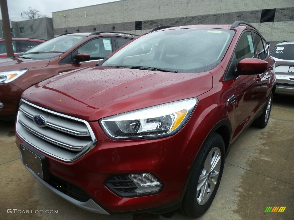2018 Escape SE - Ruby Red / Charcoal Black photo #1