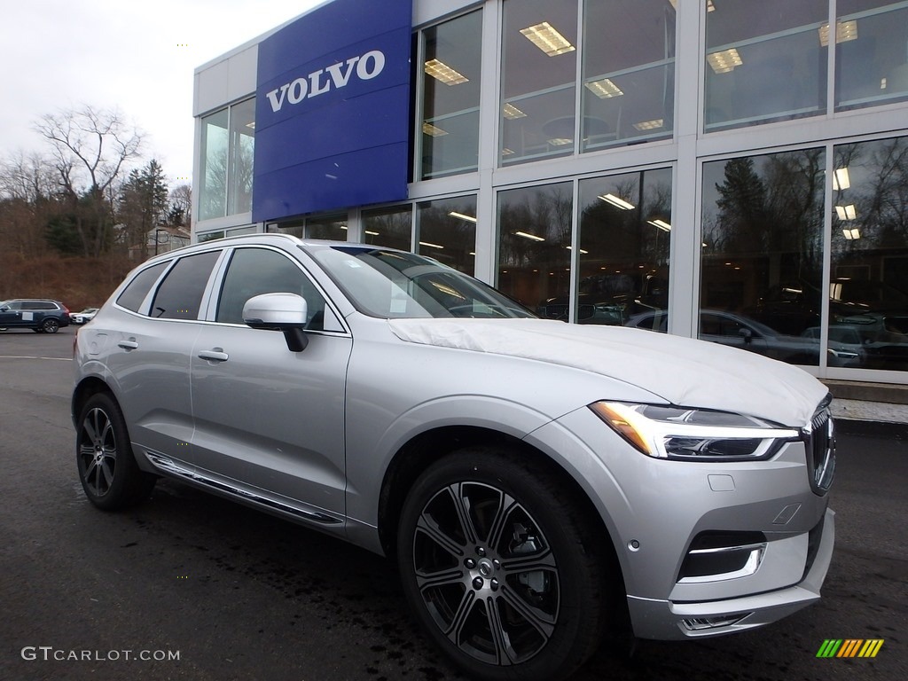 2018 XC60 T6 AWD Inscription - Electric Silver Metallic / Charcoal photo #1